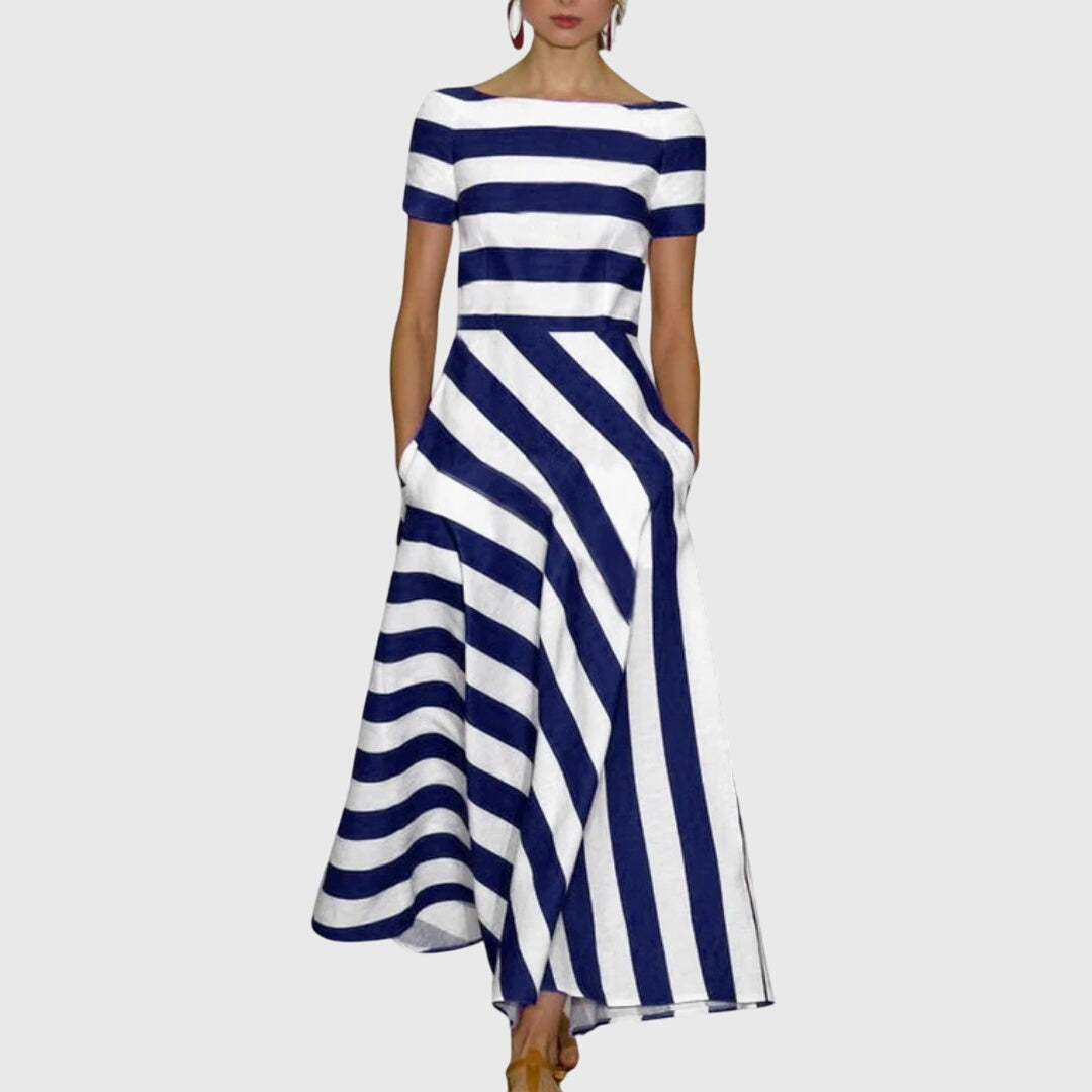 Carly™ - Vestido a Rayas