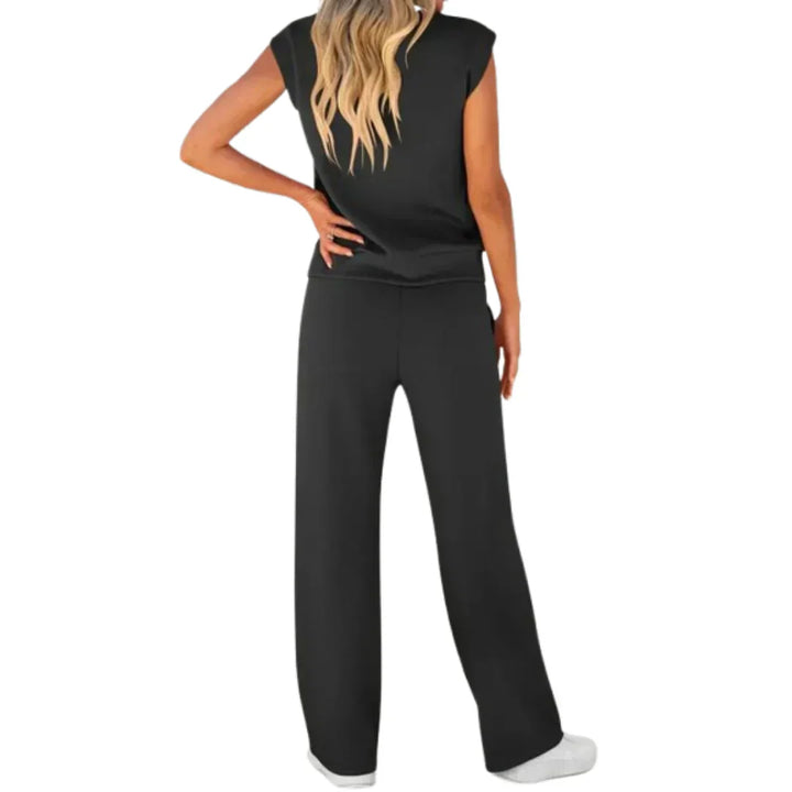 Elle | Conjunto de Lounge Suave Casual de Verano