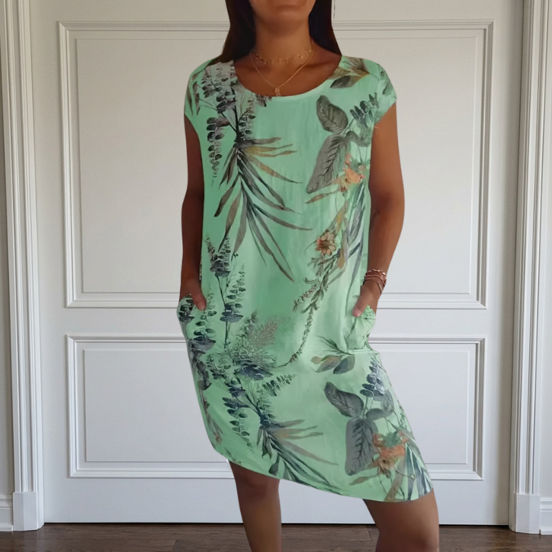 Sunniva | Vestido Mini Charm de Lona