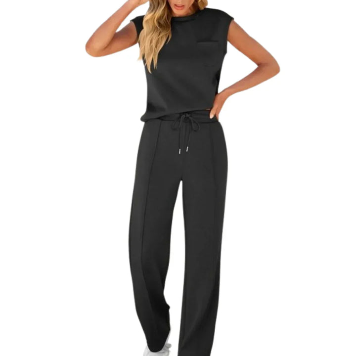 Elle | Conjunto de Lounge Suave Casual de Verano