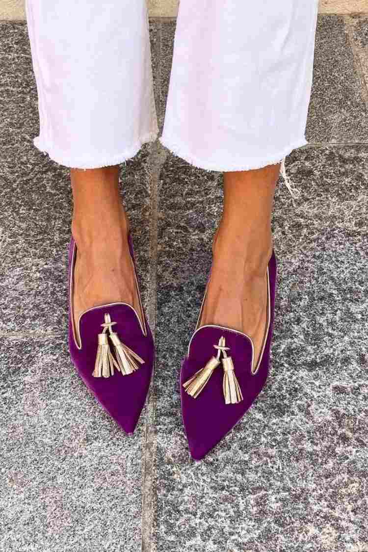 Portia - Mocasines Boho con Flecos Elegantes