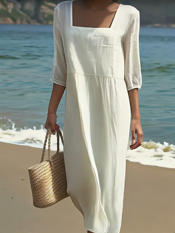 Harper | Vestido Casual de Lino