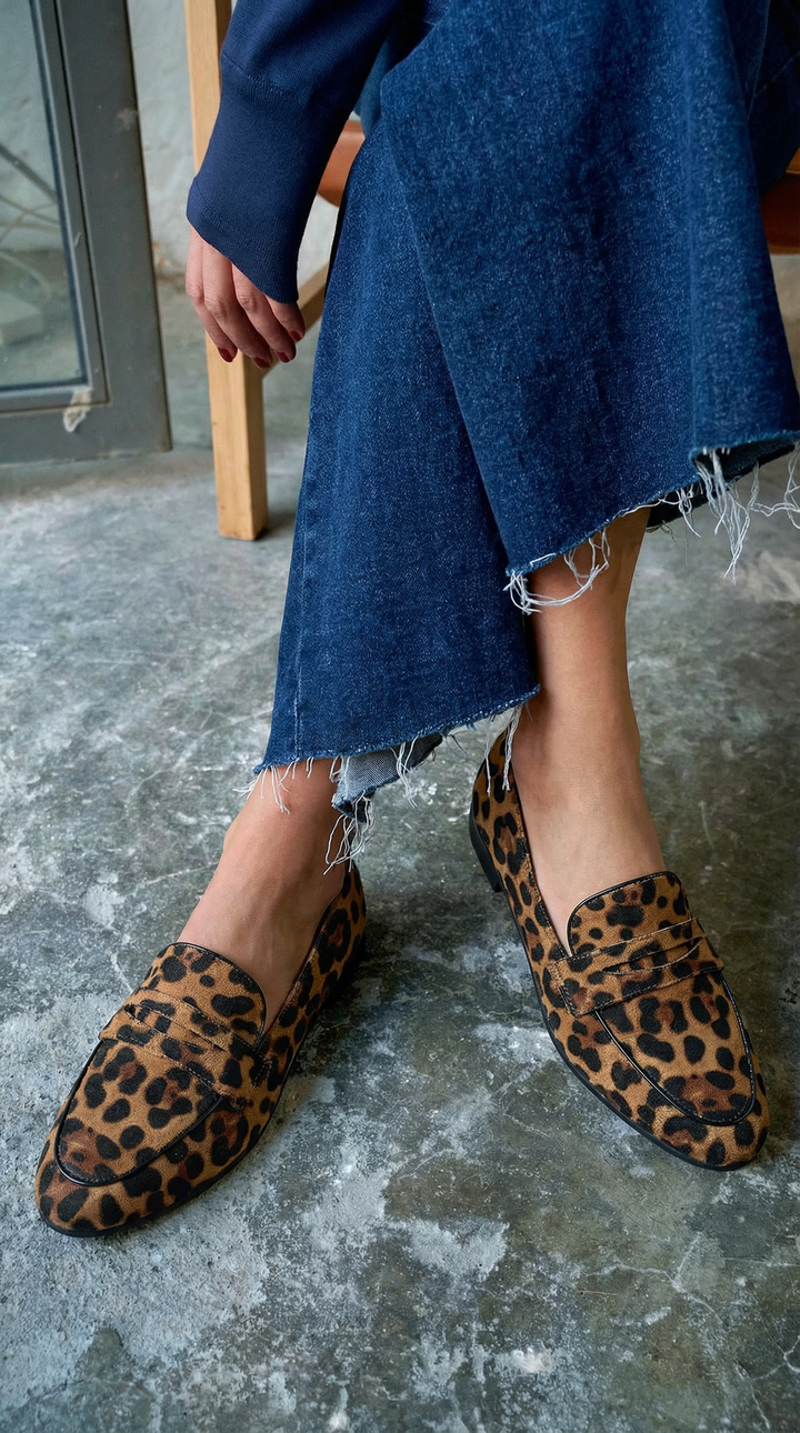 Azariah - Audacious Leopard Print Shoes