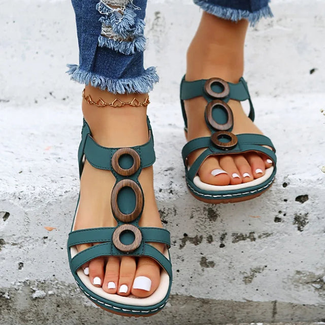 Sandalias informales vintage