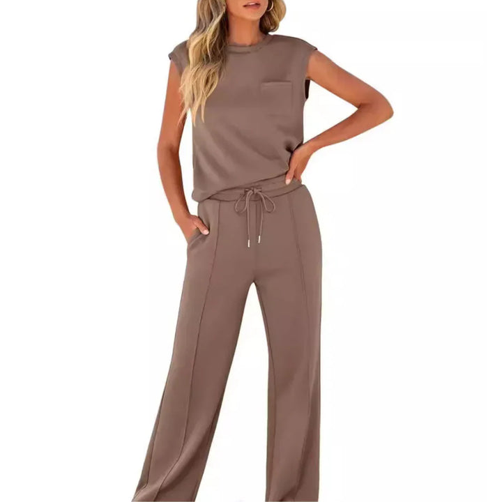 Elle | Conjunto de Lounge Suave Casual de Verano
