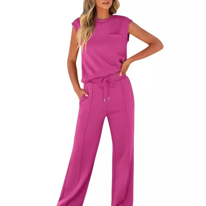 Elle | Conjunto de Lounge Suave Casual de Verano