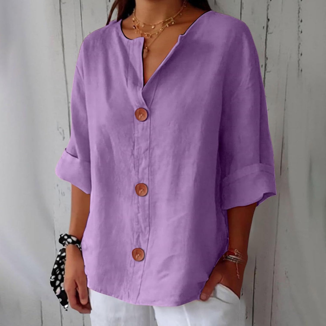 Hazel | Blusa de Verano Holgada
