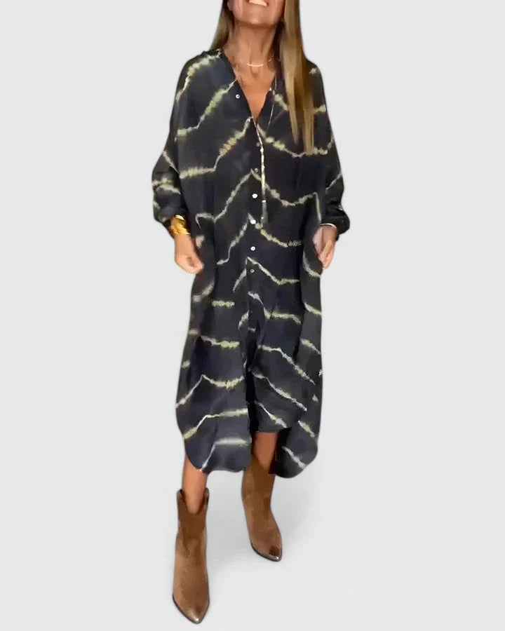 El Vestido Maxi Rayado Julia