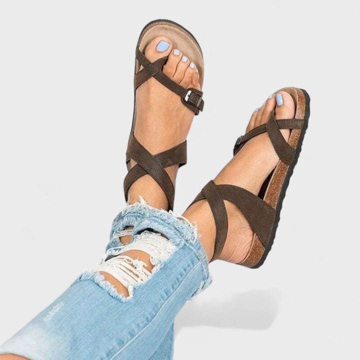 Leonora – Sandalias de cuero