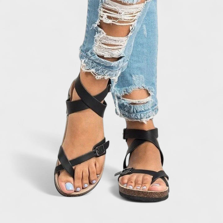 Leonora – Sandalias de cuero