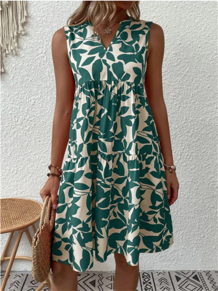 Tasha | Vestido Mini Flowy en Flor
