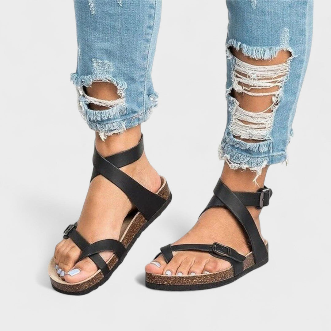 Leonora – Sandalias de cuero