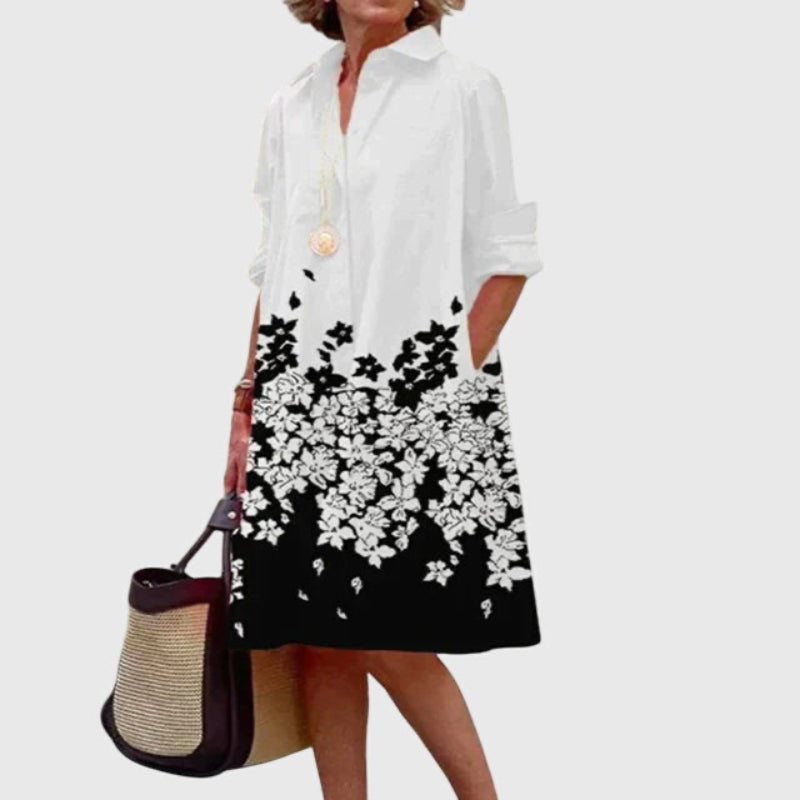 Paige | Vestido Mini Elegante con Bolsillos