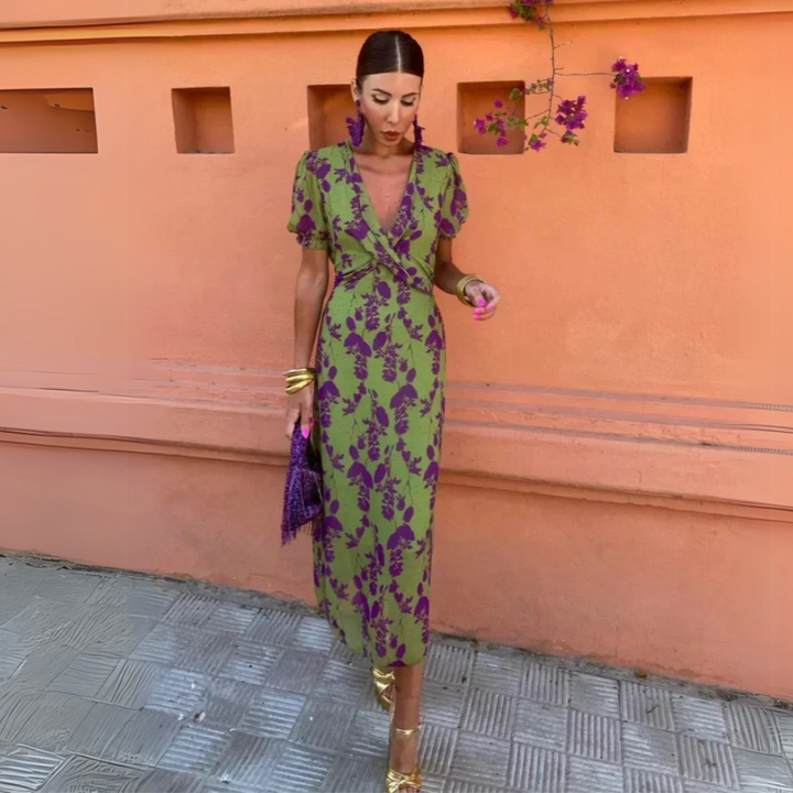 Danielle™ | Vestido Midi Floral