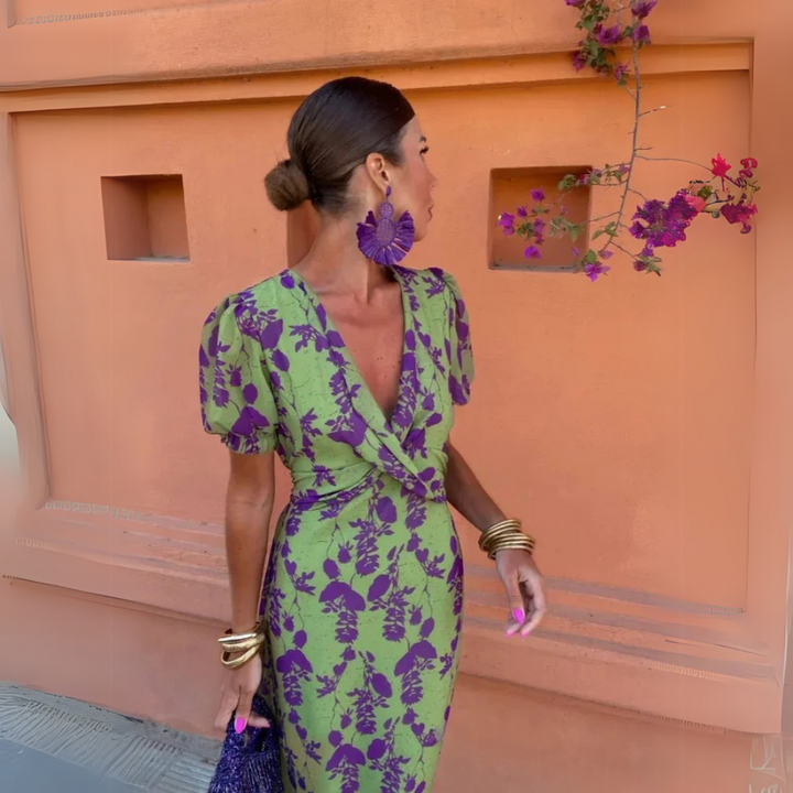 Danielle™ | Vestido Midi Floral