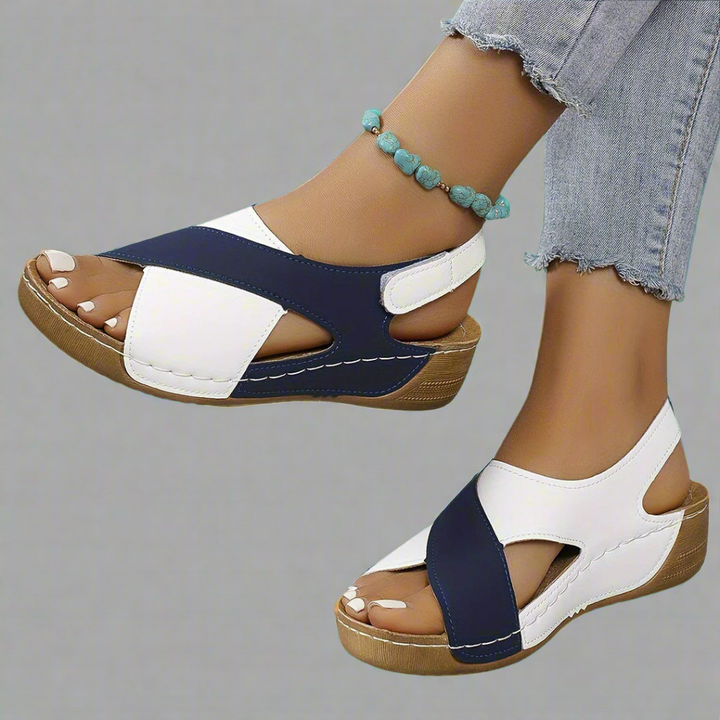Sandalias Cruzadas Marinas