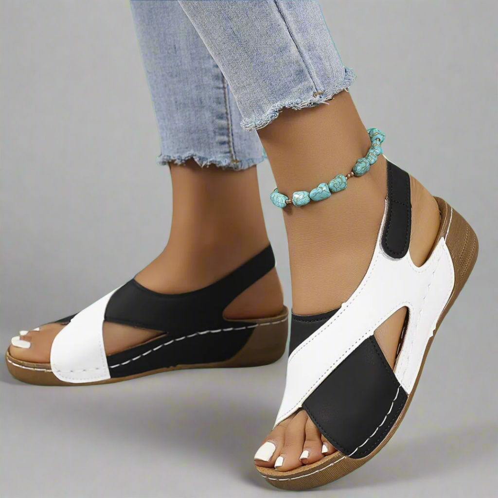 Sandalias Cruzadas Marinas