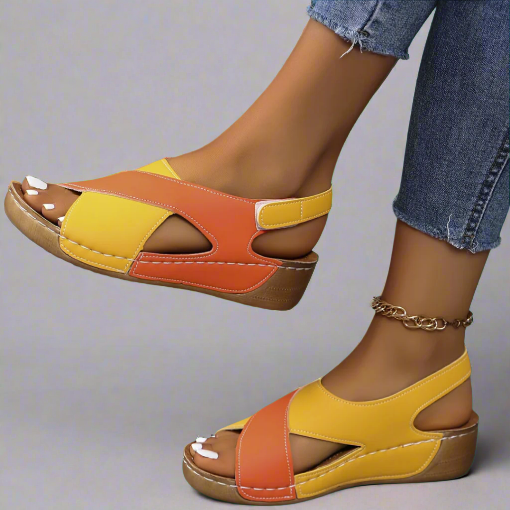 Sandalias Cruzadas Marinas