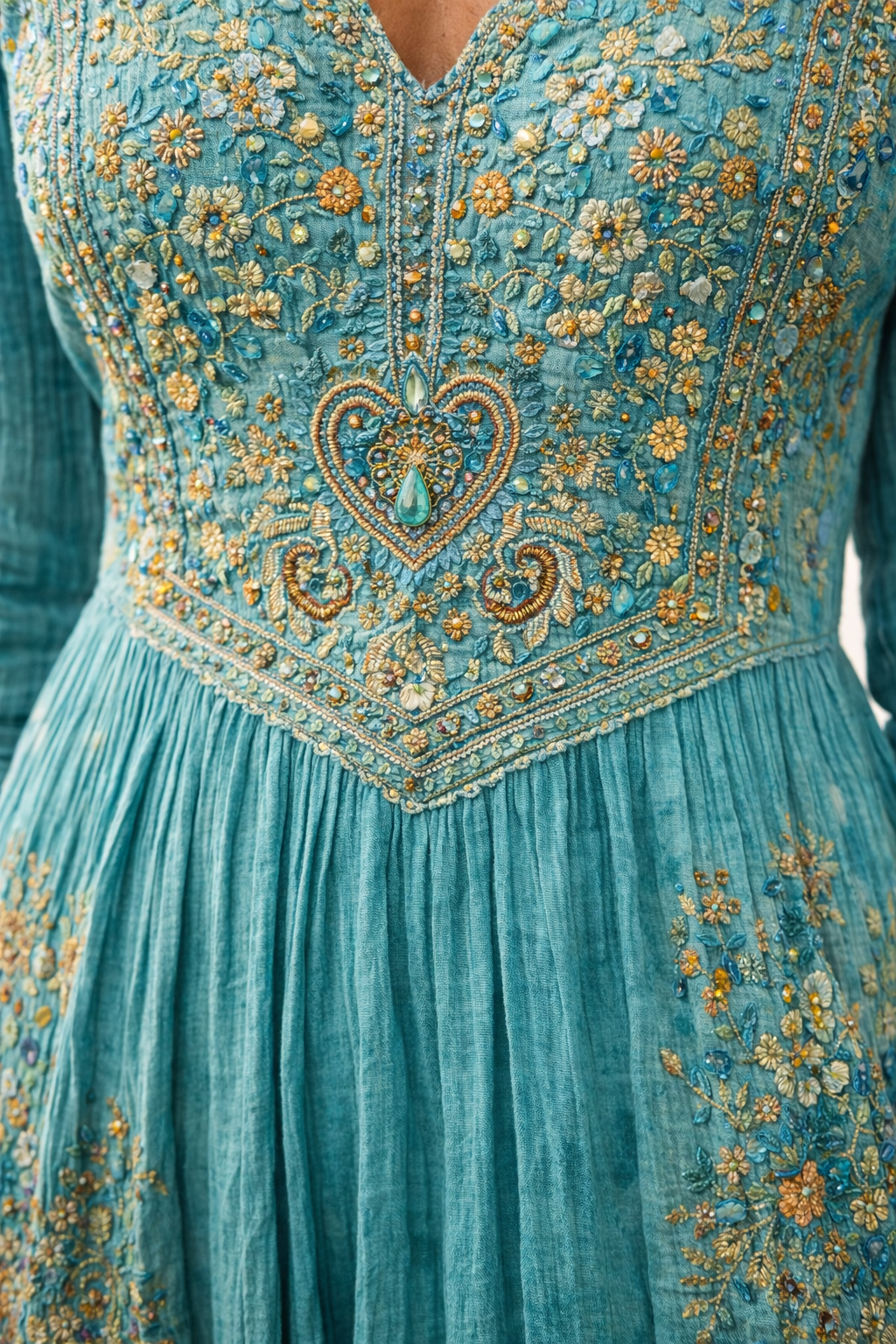Sofía | Vestido Vintage de Manga Larga