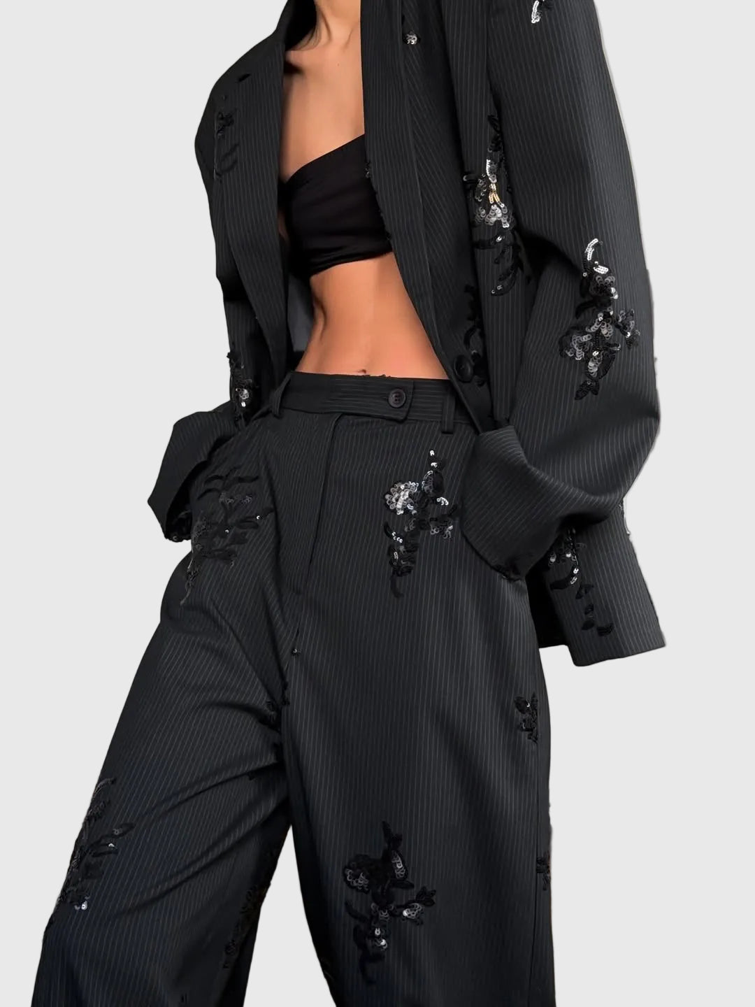Valentina | Conjunto de Blazer con Lentejuelas
