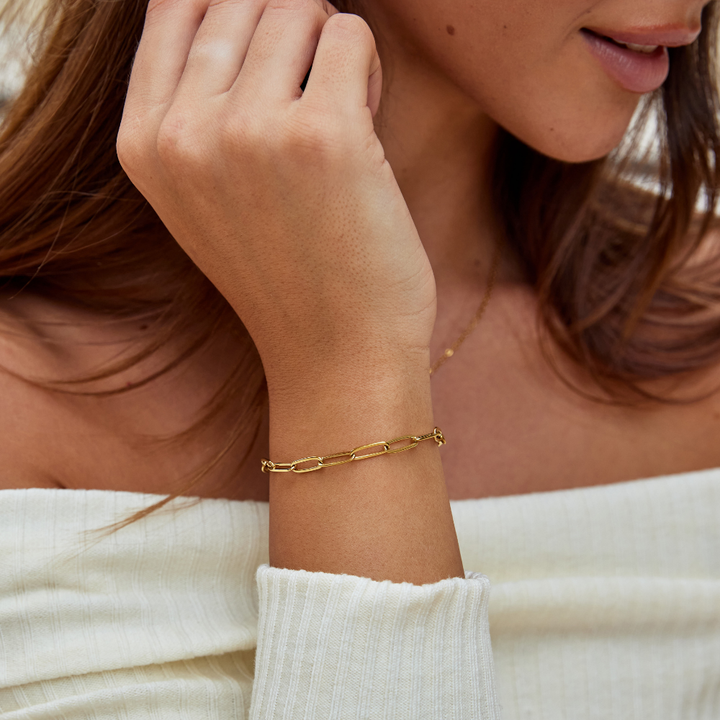 Pulsera Clip de Oro