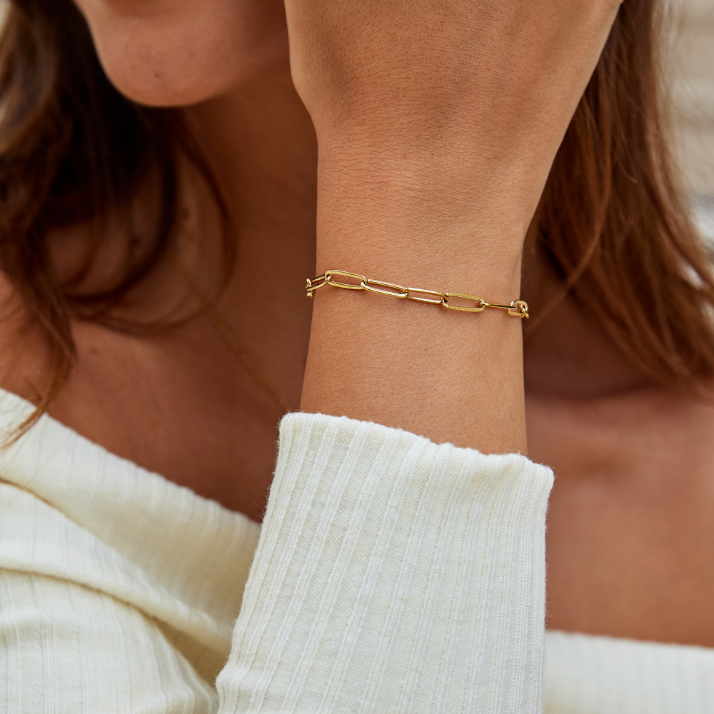 Pulsera Clip de Oro