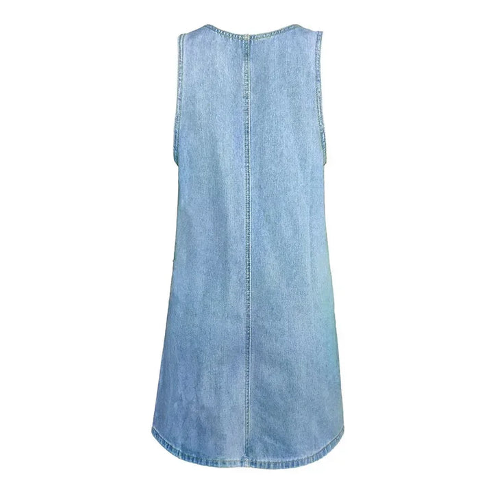 Sofia | Vestido de Verano de Denim Práctico y Ligero