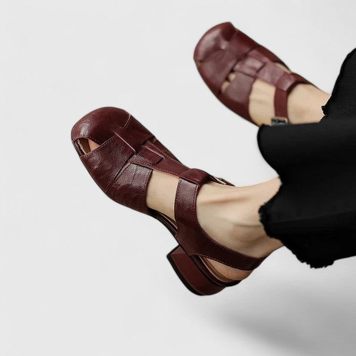 Diana - Sandalias elegantes de cuero
