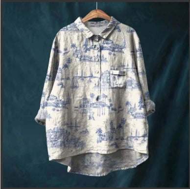 Lorena | Camisa Estampada Elegante