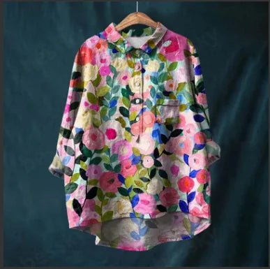 Lorena | Camisa Estampada Elegante