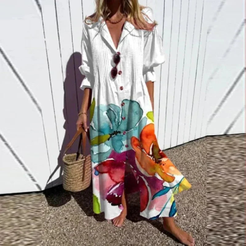 Rimmey | Vestido Midi Boho Beachcomber