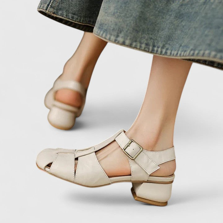 Diana - Sandalias elegantes de cuero
