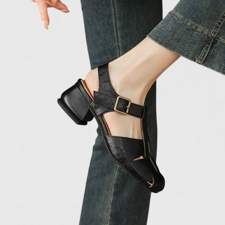 Diana - Sandalias elegantes de cuero