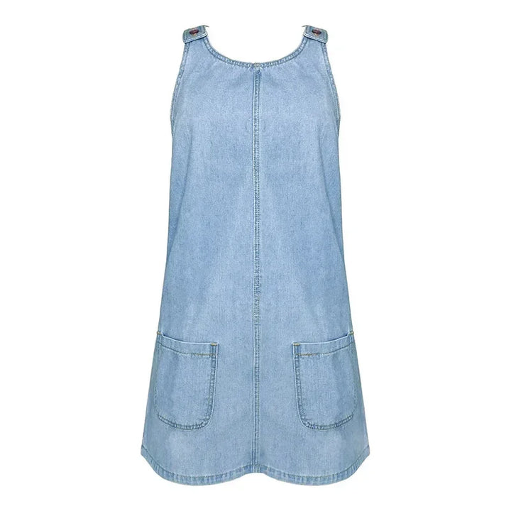 Sofia | Vestido de Verano de Denim Práctico y Ligero