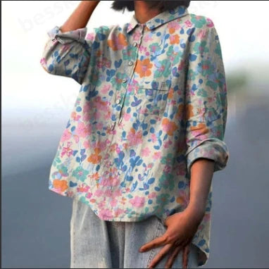 Lorena | Camisa Estampada Elegante