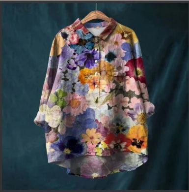 Lorena | Camisa Estampada Elegante