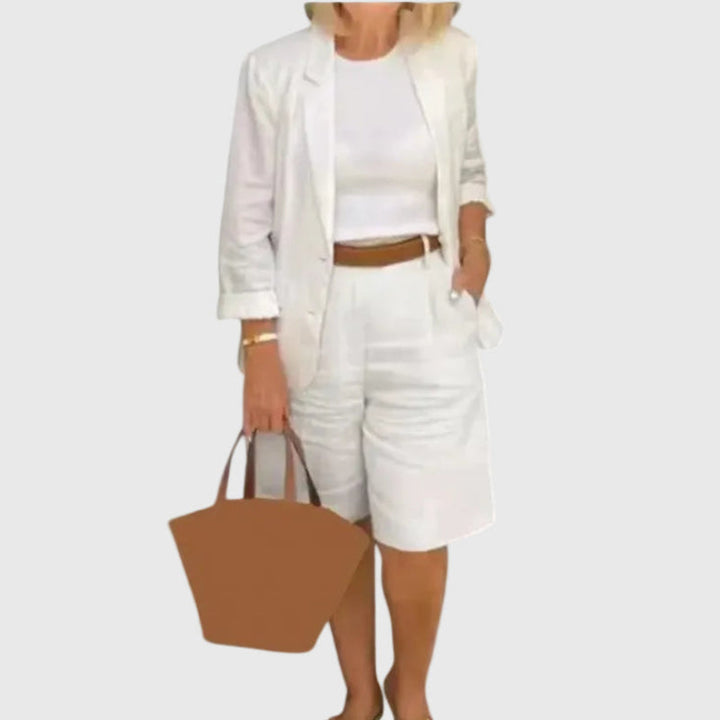 Railey | Conjunto de Traje Elegante de 2 Piezas