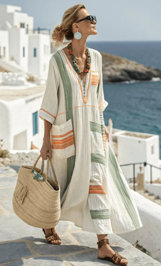 Angela | Vestido Maxi de Verano
