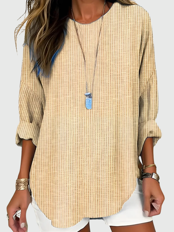 Lydia | Camisa Suave de Estilo Costero