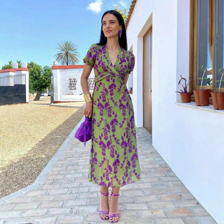 Verónica | Vestido Largo Floral