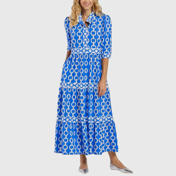 Juliette | Vestido Midi de Cadena Elegante