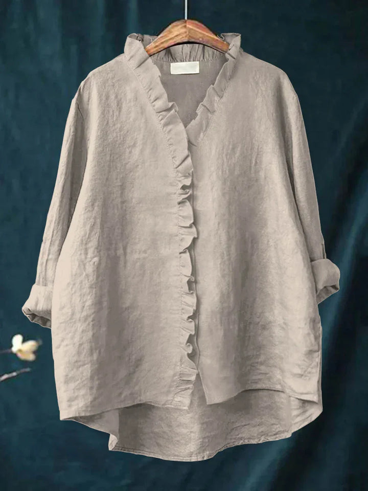 Marta | Blusa Casual con Volantes