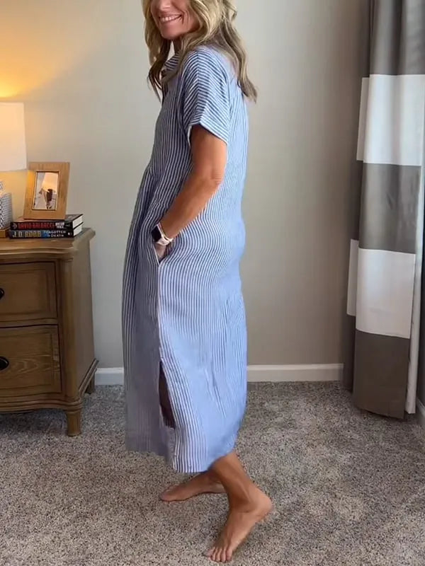 Elena | Vestido Camisero Relajado