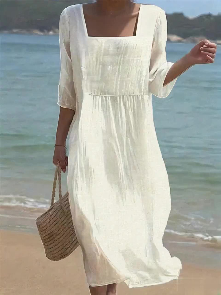 Harper | Vestido Casual de Lino