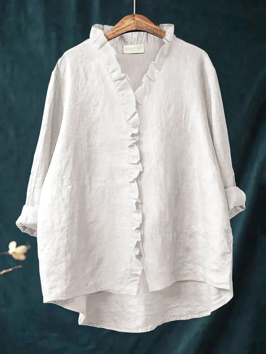Marta | Blusa Casual con Volantes