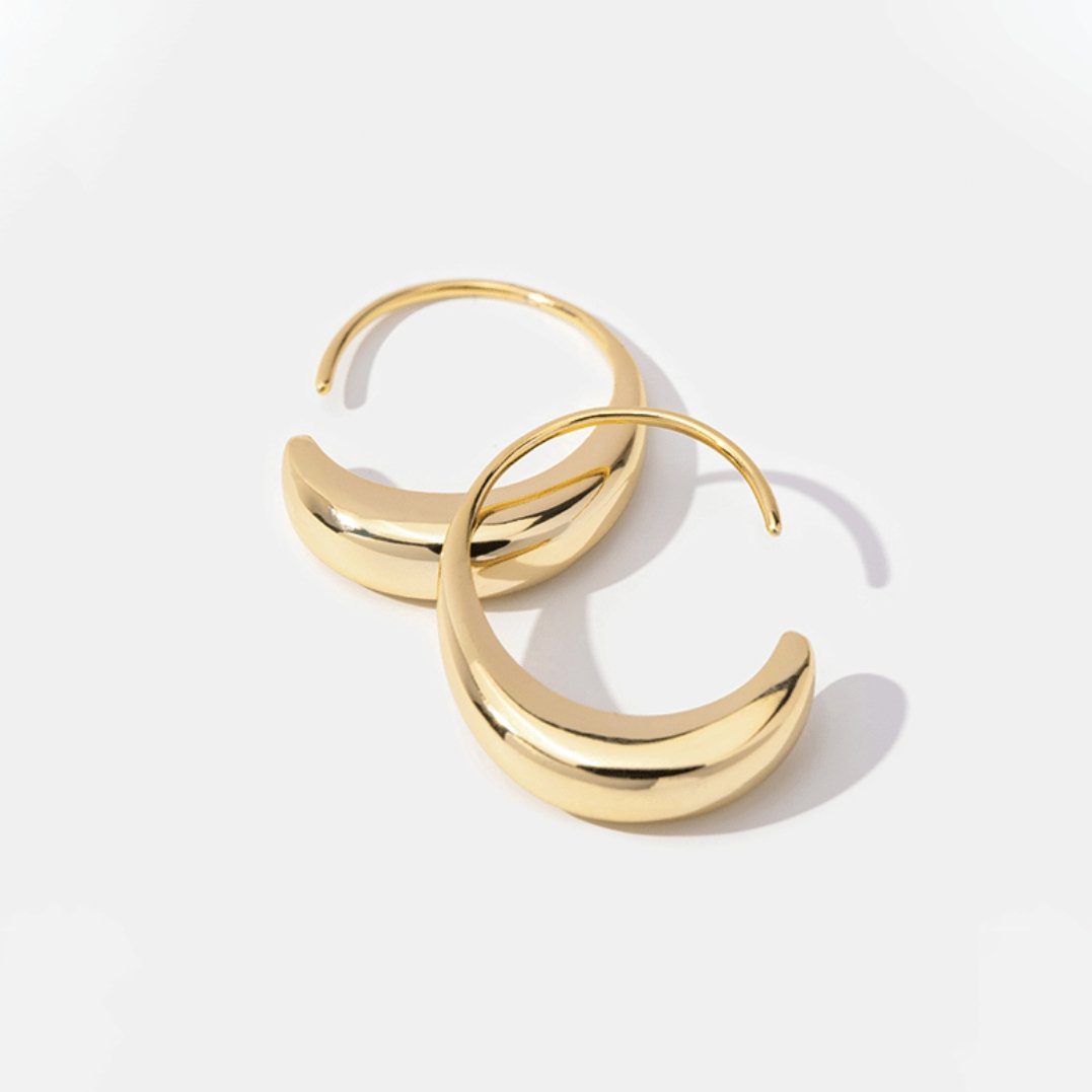 Paola - Pendientes de Aros con Gotas
