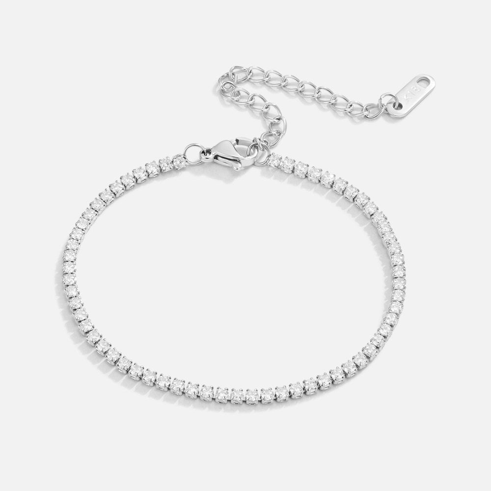 Pulsera de Tenis Cordelia Silber