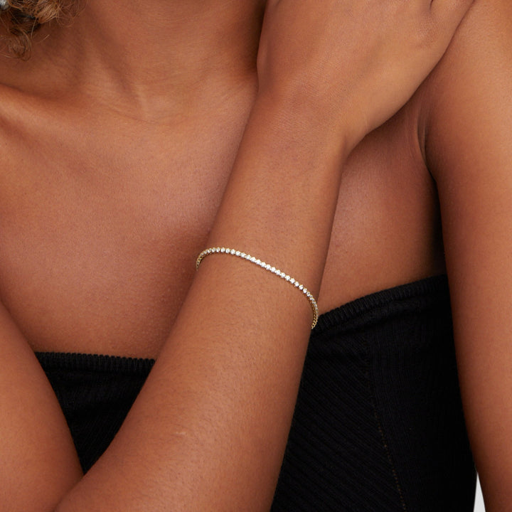 Pulsera de Tenis Cordelia Silber