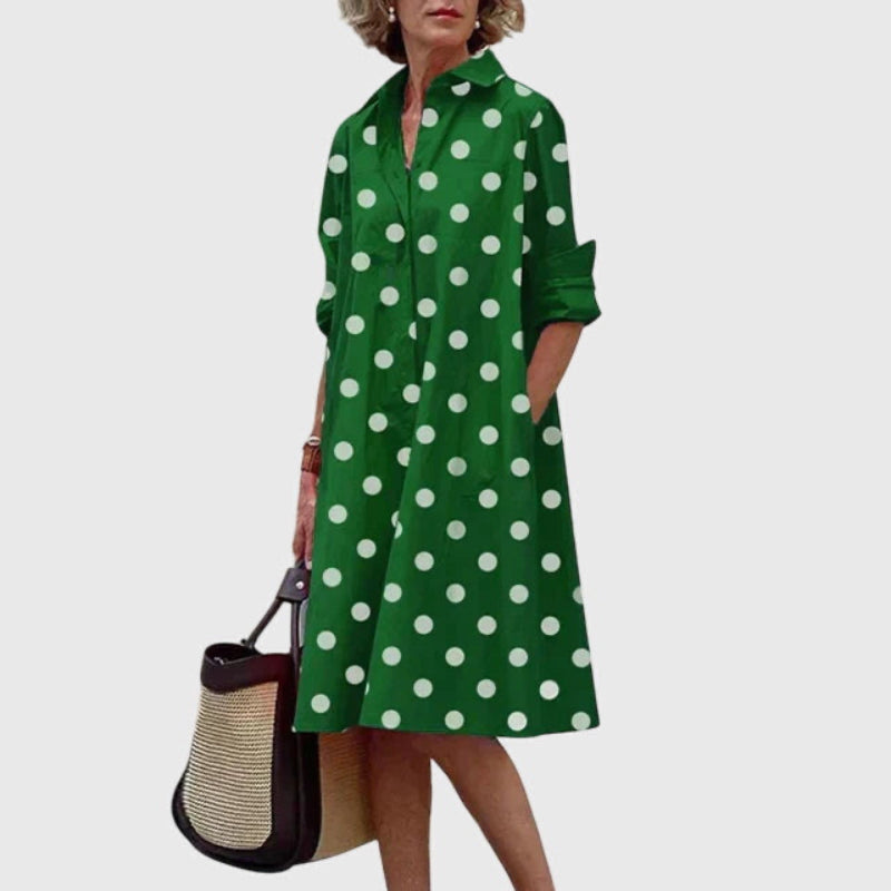 Paige | Vestido Mini Elegante con Bolsillos