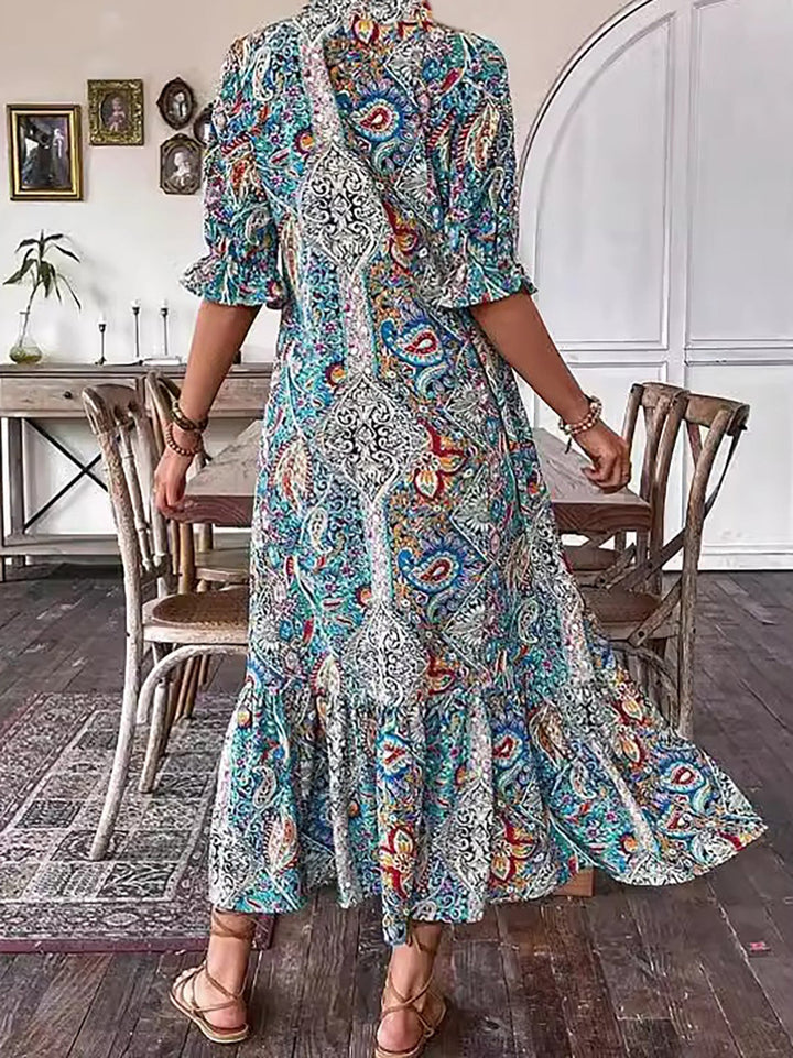 Gene | Vestido Midi Boho Grace
